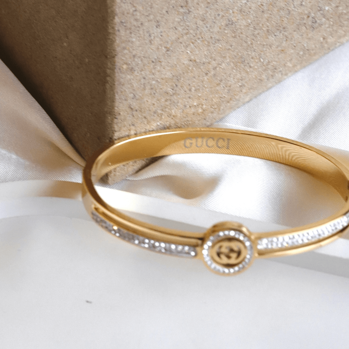 Stainless Steel Guccio Bangle