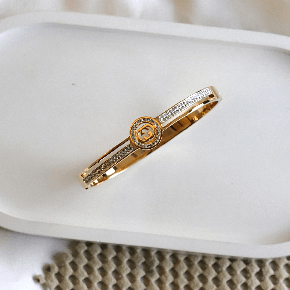 Stainless Steel Guccio Bangle