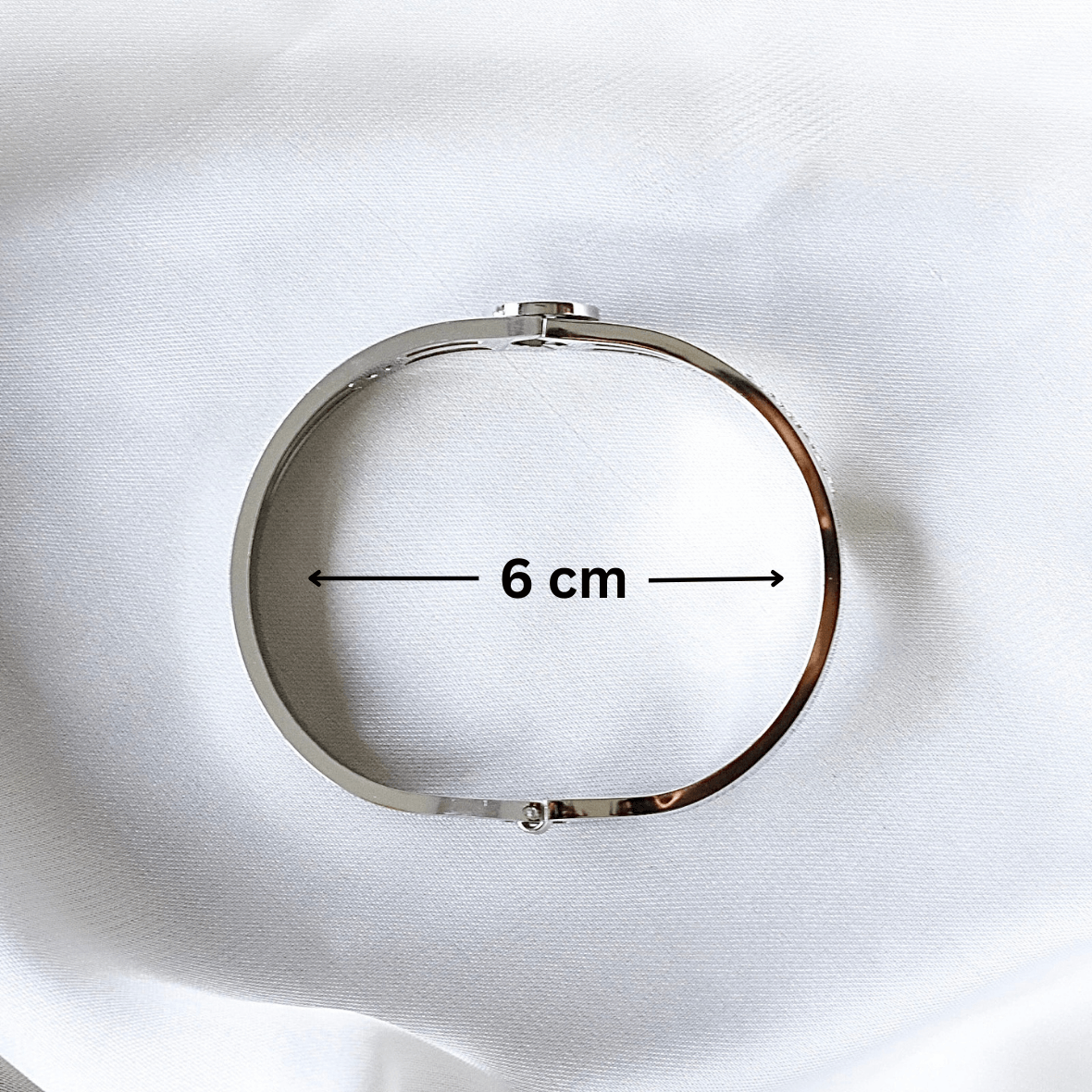 Rhinestone Stainless Steel Kara