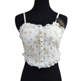 French Style Fancy top with strap