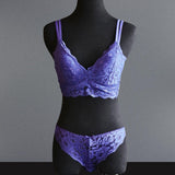 Fancy Lace Wireless Pushup Bra