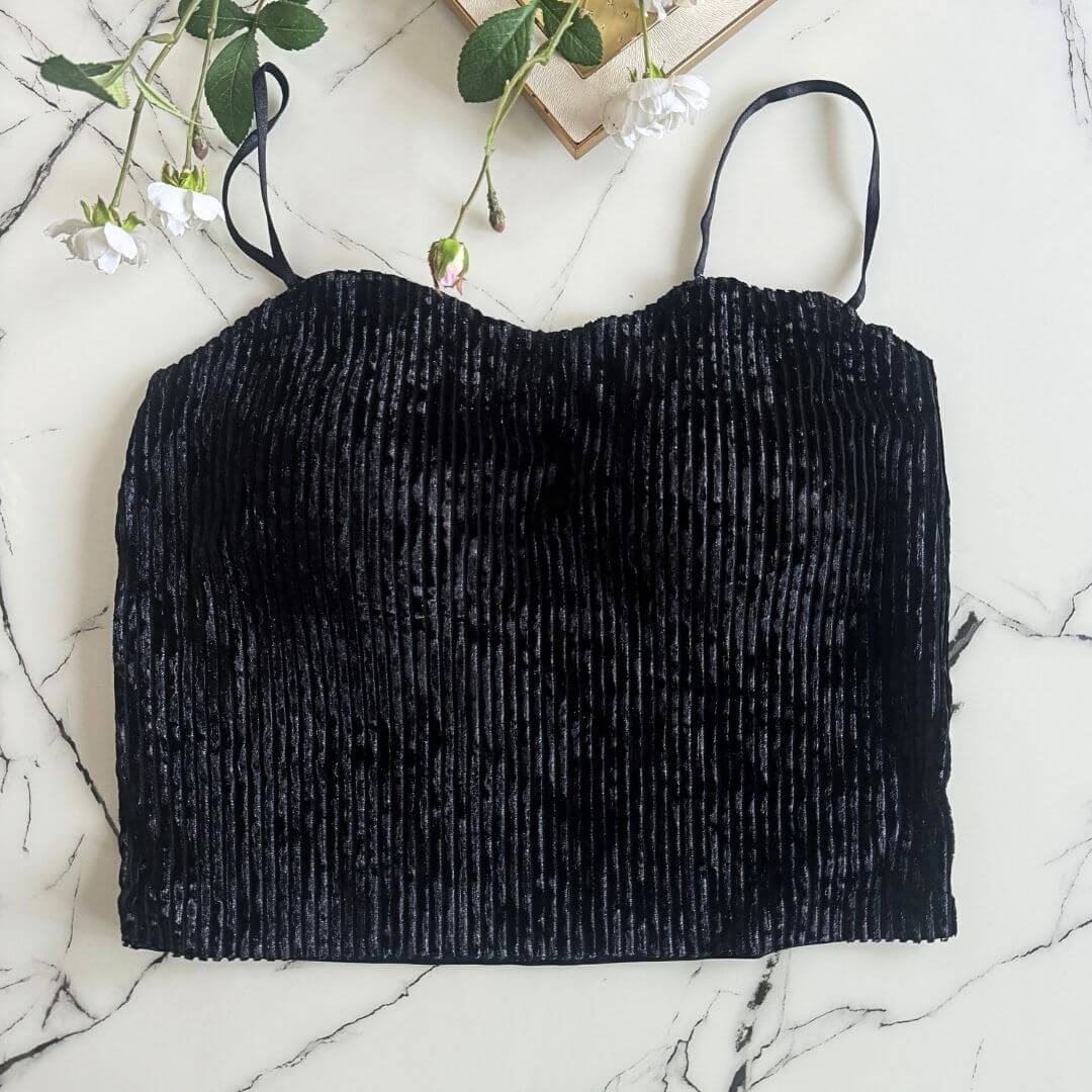 High Quality velvet top