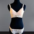 Fancy Lace Wireless Pushup Bra