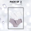 Seamless Scallop Trim Panty Pack of 2 (W