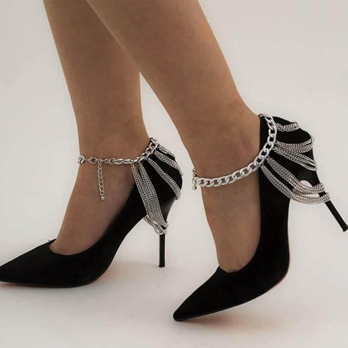 Multi Layers Chain Anklet 