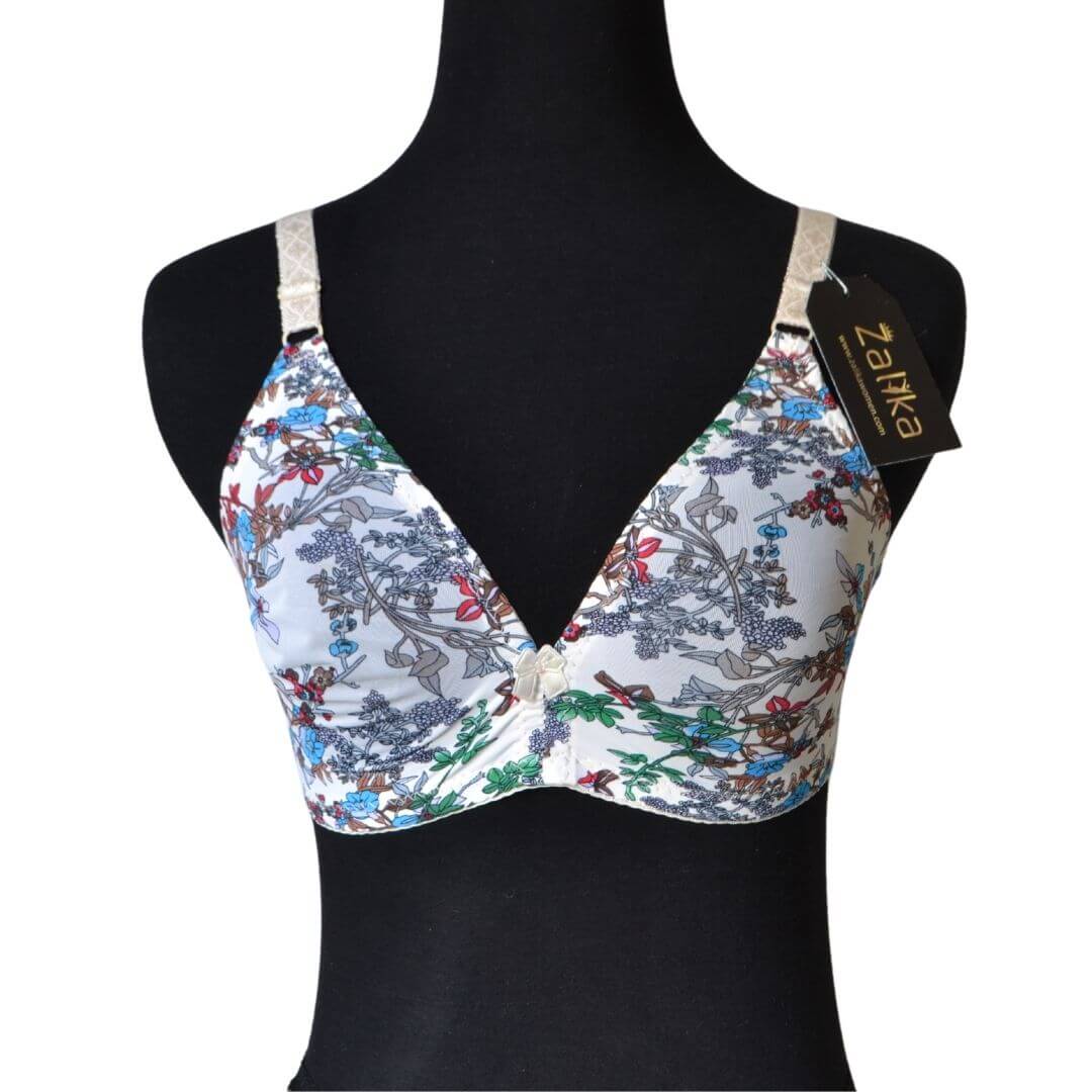 Ice silk Non padded Bra style 3