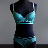 Premium Lace Pushup Bra Set