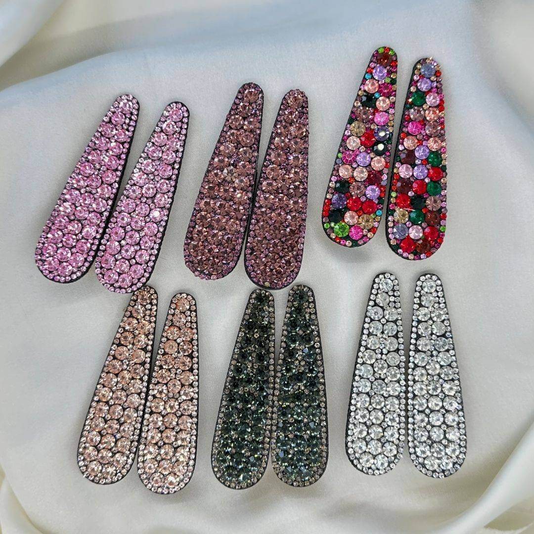 Six Colors Hair Pins Pack of 2