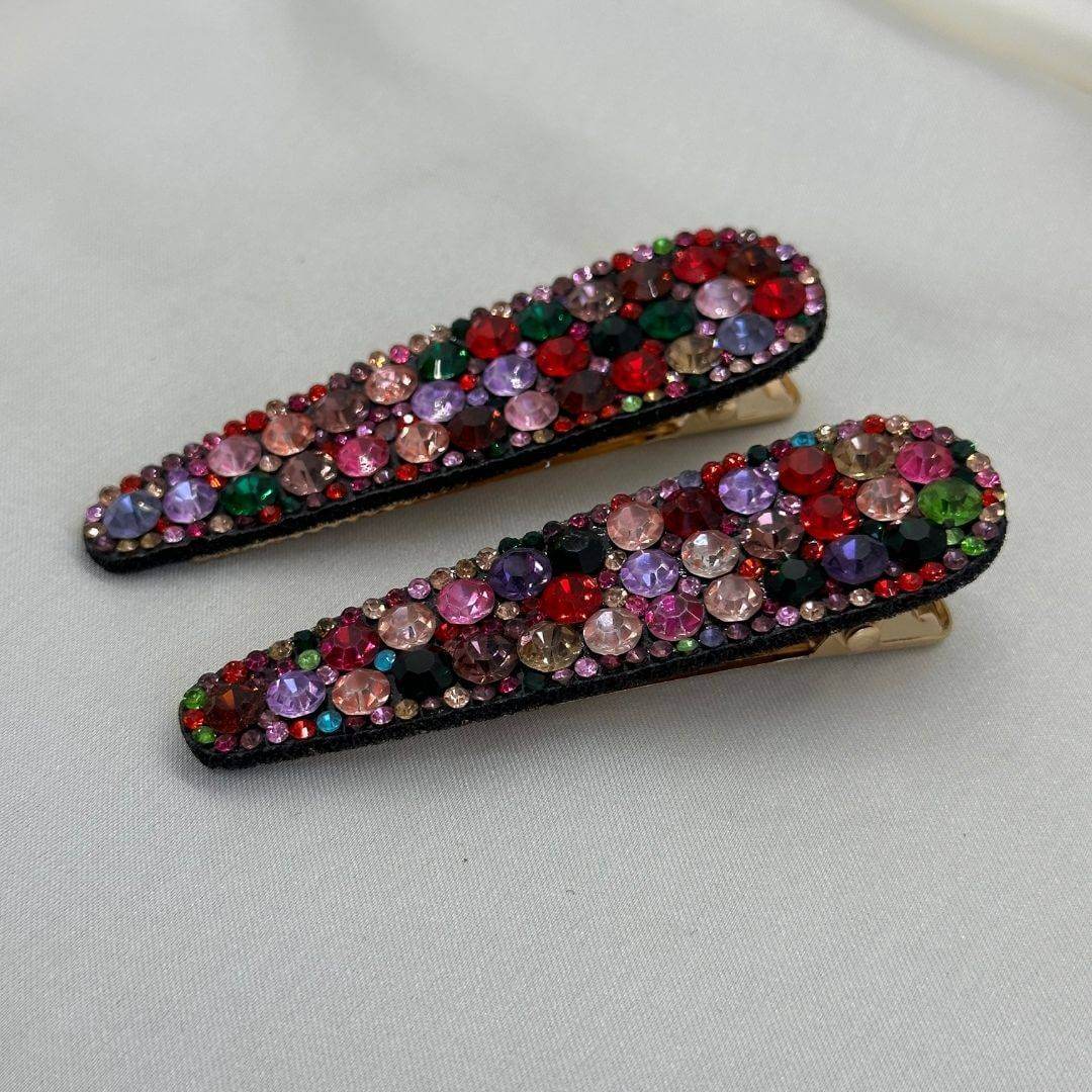 Six Colors Hair Pins Pack of 2