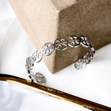 Aura Twist Adjustable Bangle