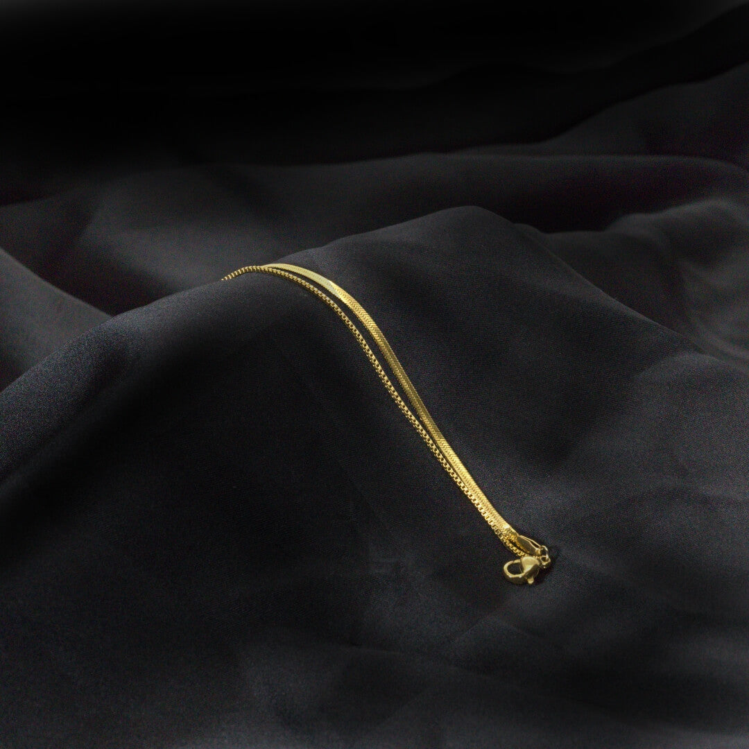 double layer bracelet