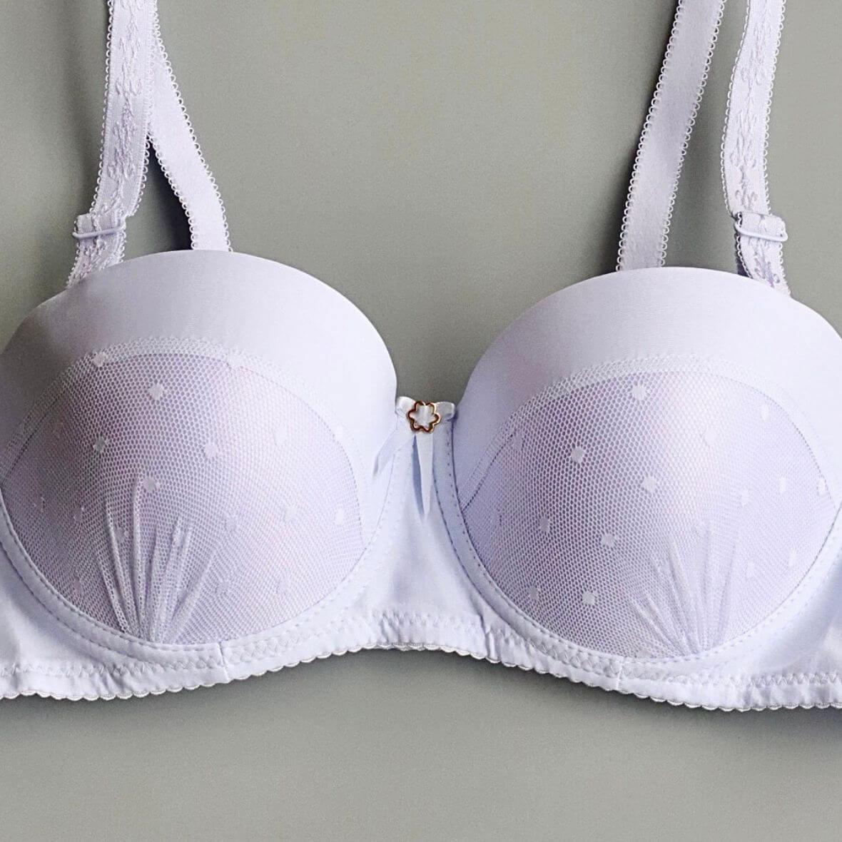 Fancy Lace Padded Pushup Bra