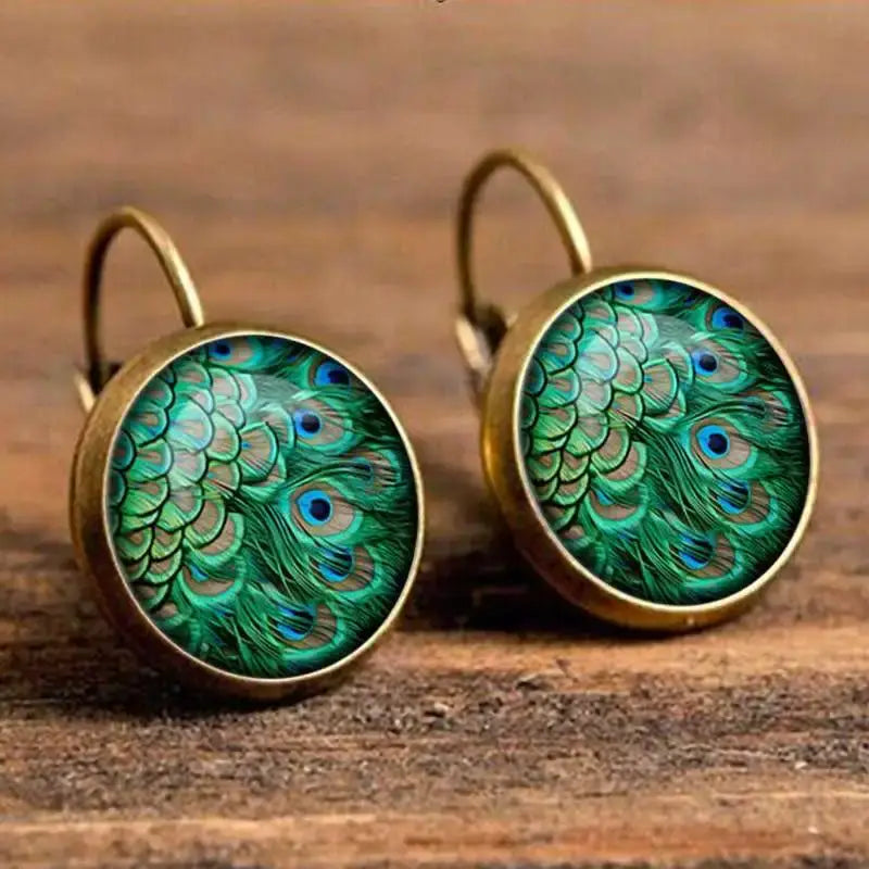 Ethnic Flower Vintage Earrings