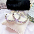 Classique Diamond Crystal Earrings