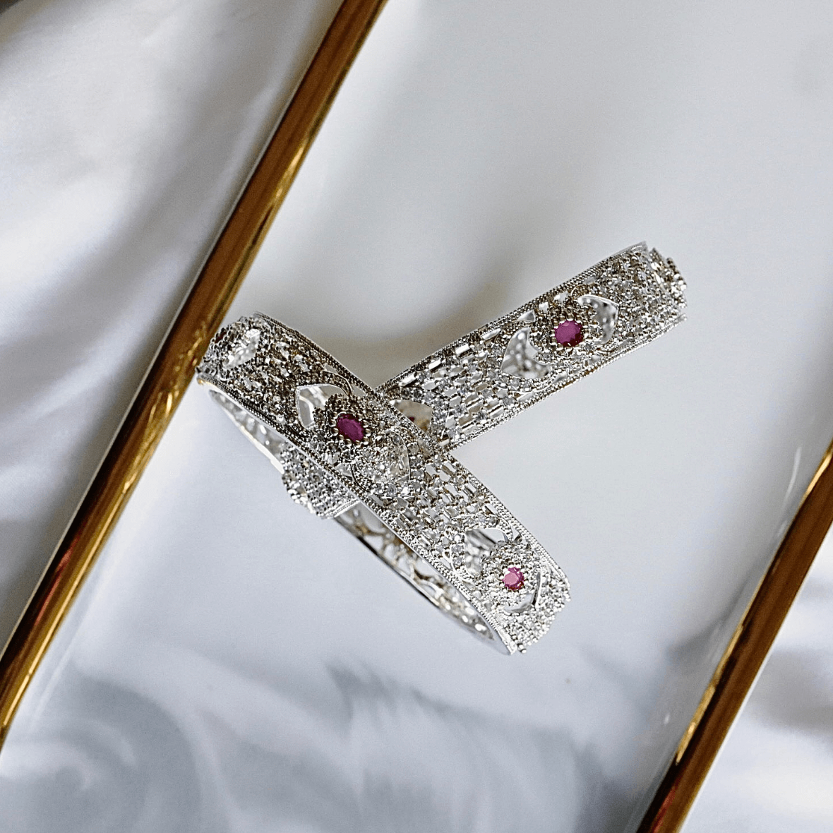 Gracious Zircon Bangle