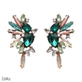 Big Crystal Dangle Earrings