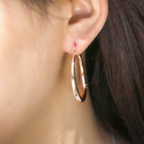 Large Circle Earrings