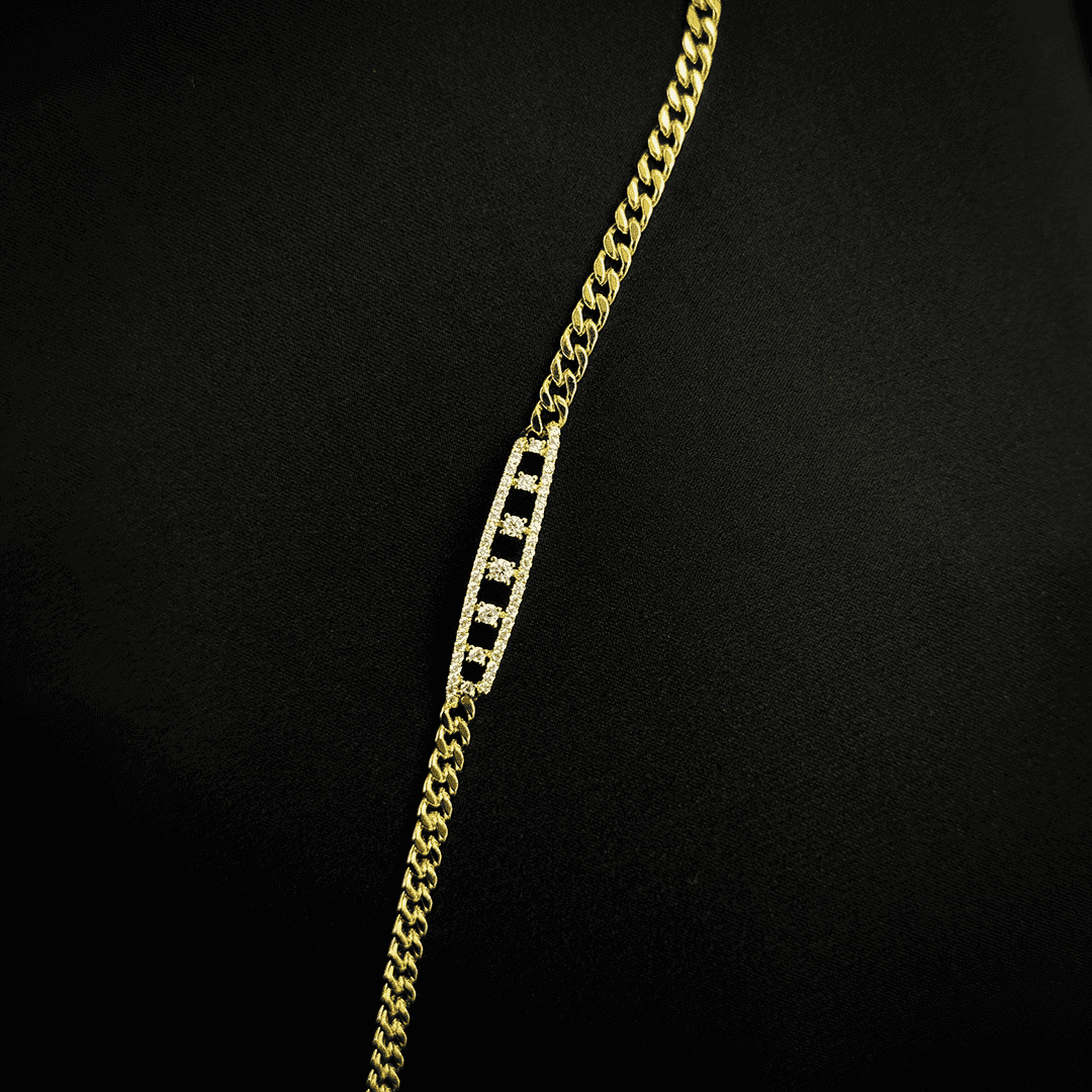 Blissful 18k gold plated bracelet