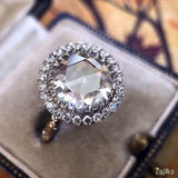 Classic Round Shape Women Engagement Ring