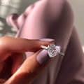 Classic Woman Charm Fashion Heart Ring
