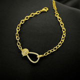 Cora 18k Gold Plated Bracelet
