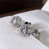 Cute Female Heart Studs