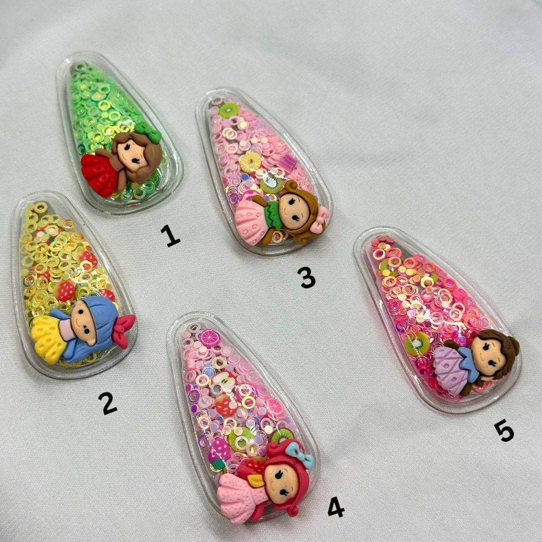 Young Girls Dolls Hair Pin Mix And Match