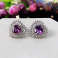 Double Heart Sweet Earrings