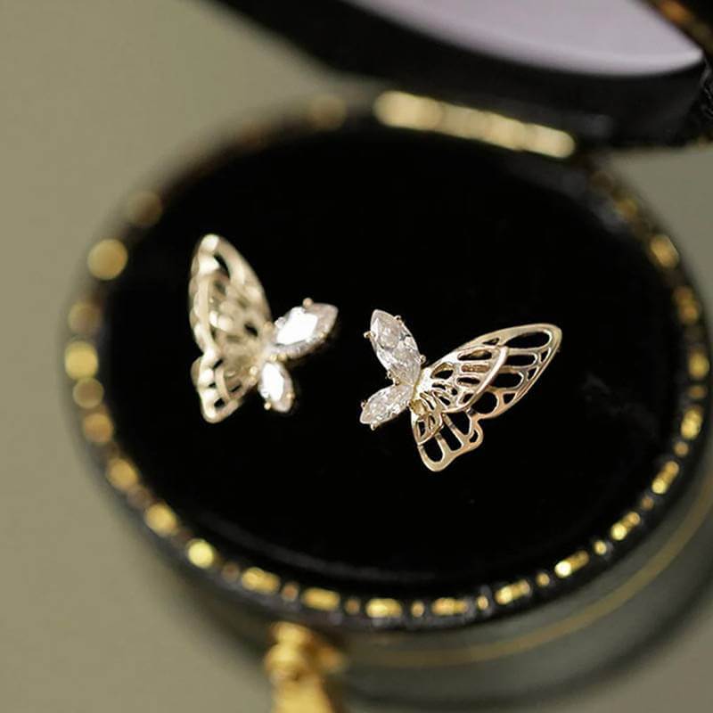 Butterfly Hollow Out Earrings