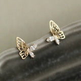 Butterfly Hollow Out Earrings
