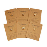 Elegant Zodiac Charm Necklace