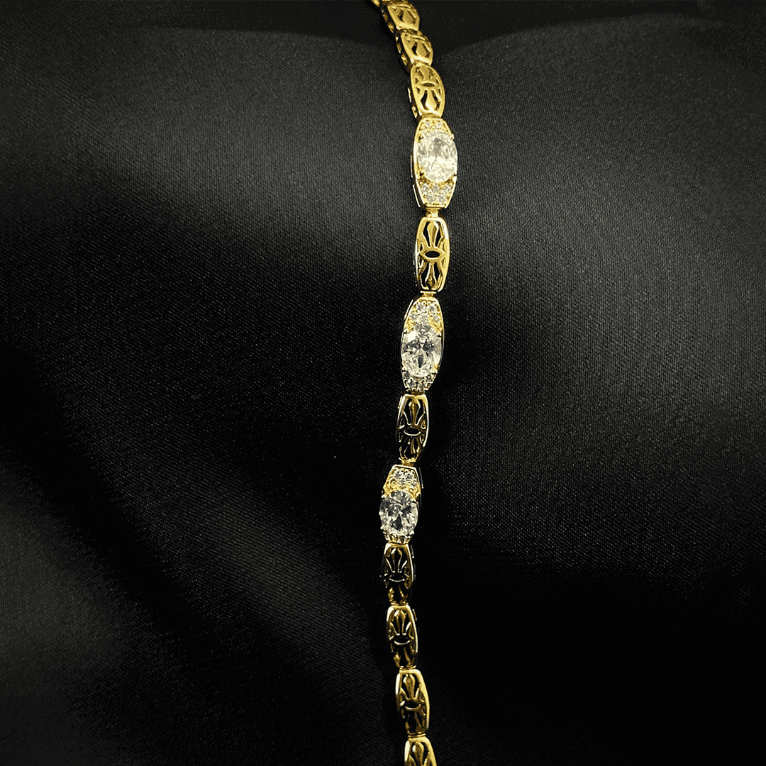 Elsa 18k Gold Plated Bracelet