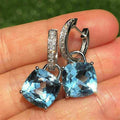 Exquisite Crystal Dangle Earrings