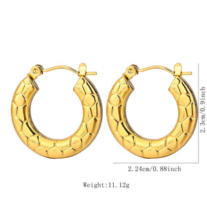 snake earrings