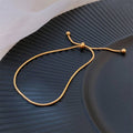 Titanium Steel Adjustable Anklet