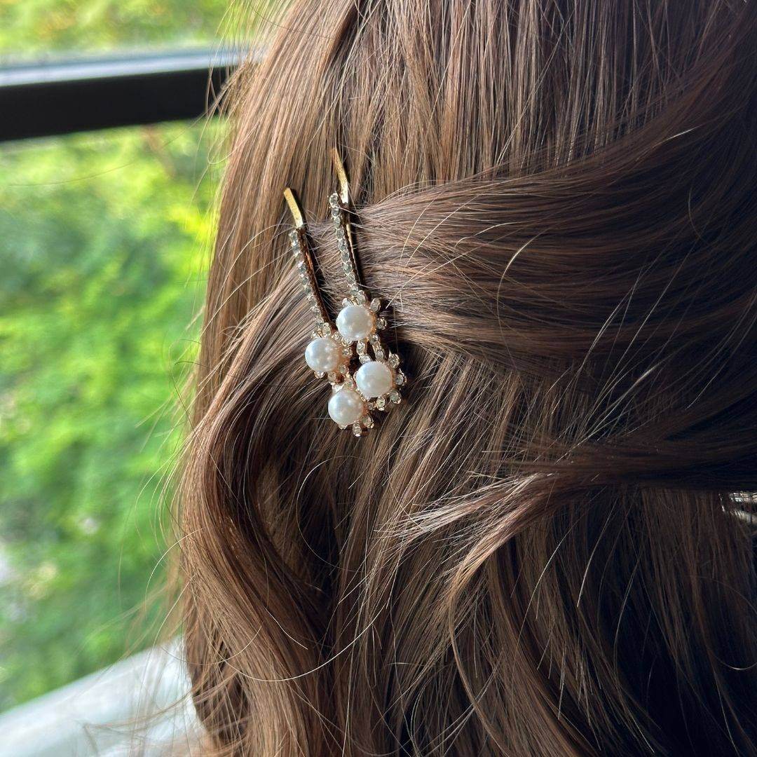 Flower Hair Pin Pack of 2