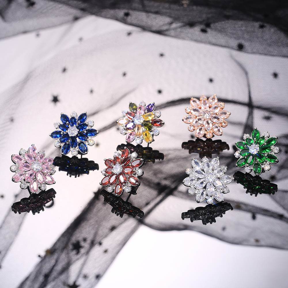 Flower Stud Earrings
