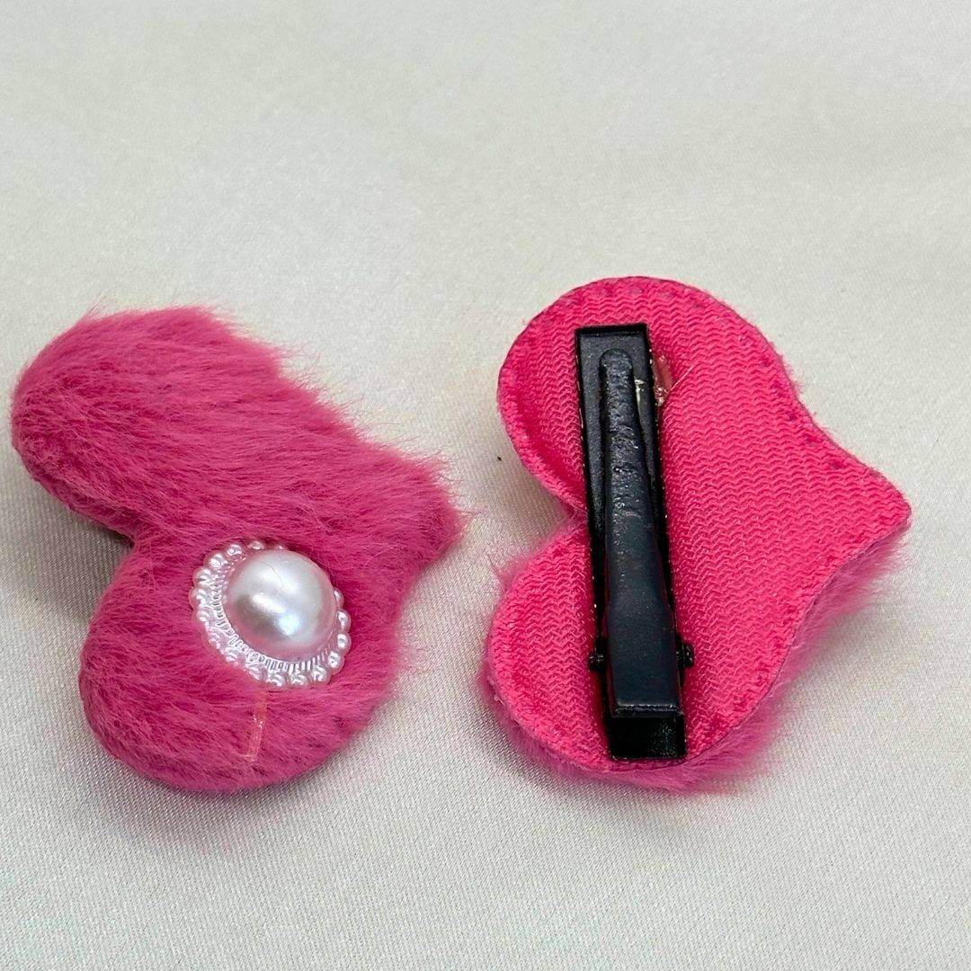 Full Heart Hair Pin Pack of 2
