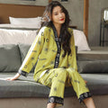 Luxury Silk Night Wear - Tenna Green