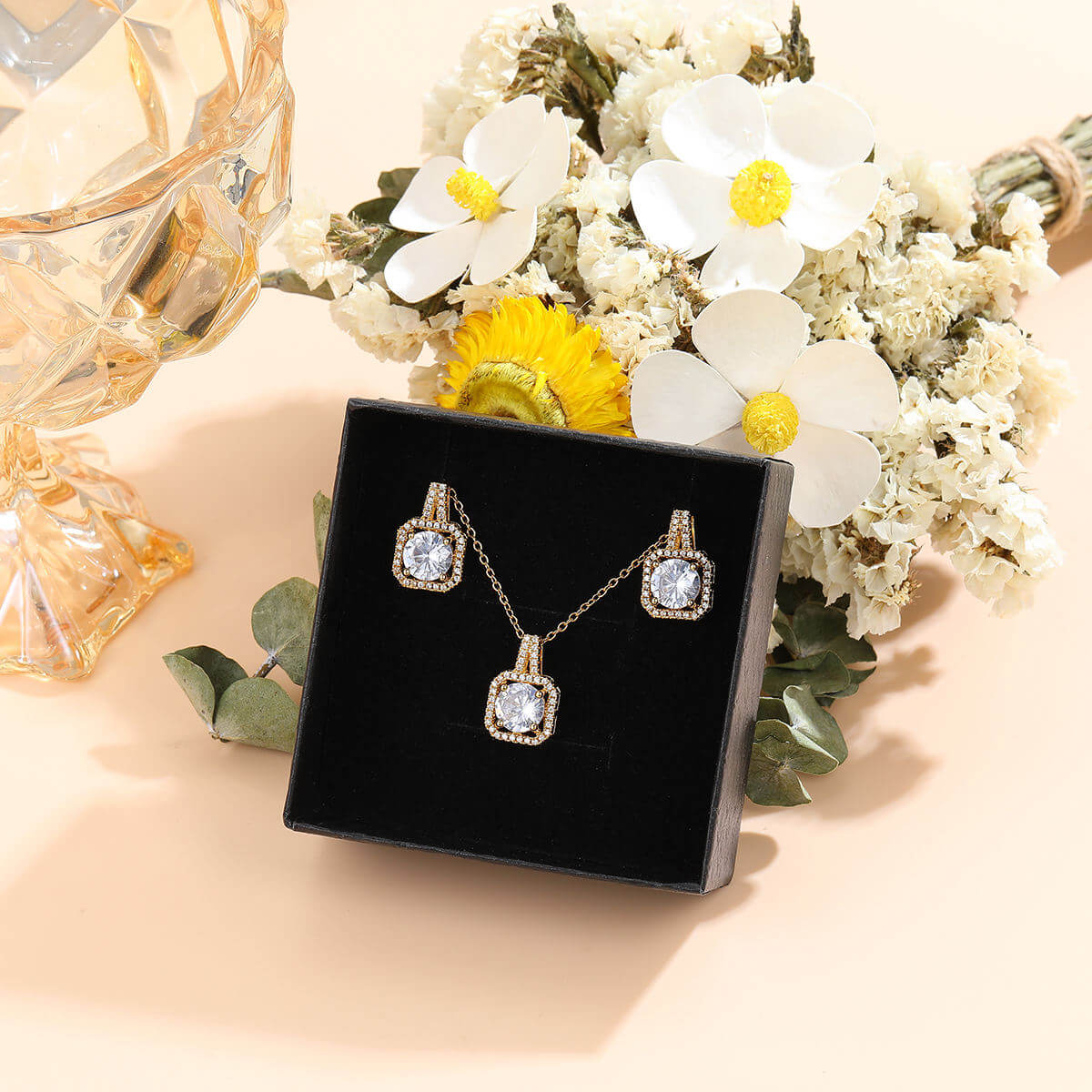 zircon jewelry set