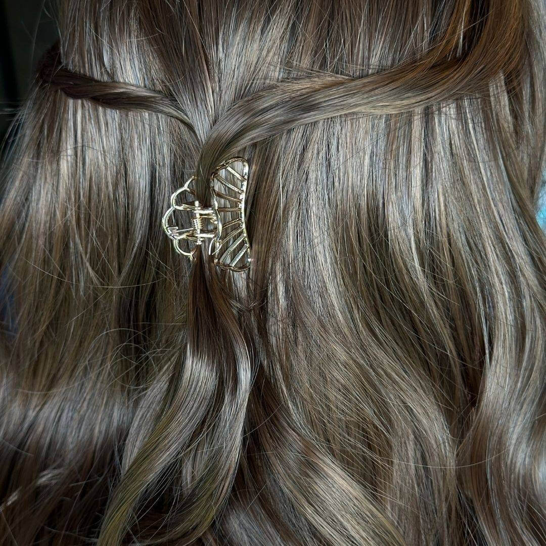 18K Gold Plated Hair Clip