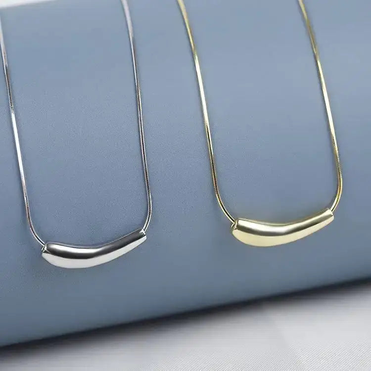 Gold Plated Geometric Necklace