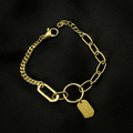 Good luck Charm 18k Gold Plated Bracelet