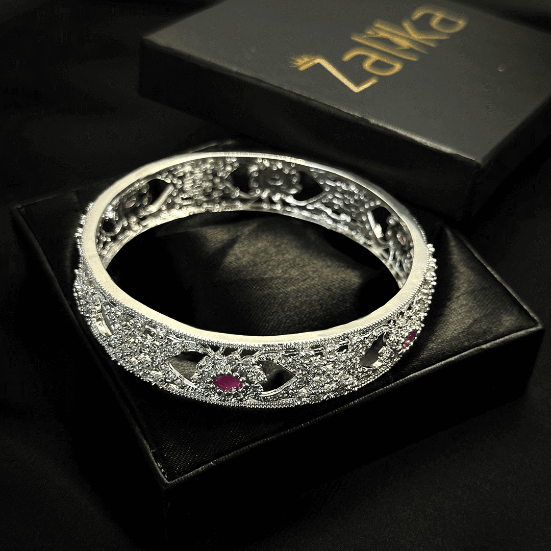 Gracious Zircon Bangle