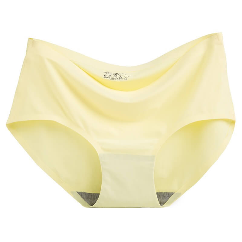 Soft seamless ice silk panty