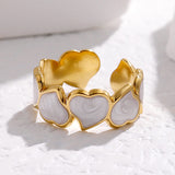 Oil Dripping Stacking Knuckle Ring