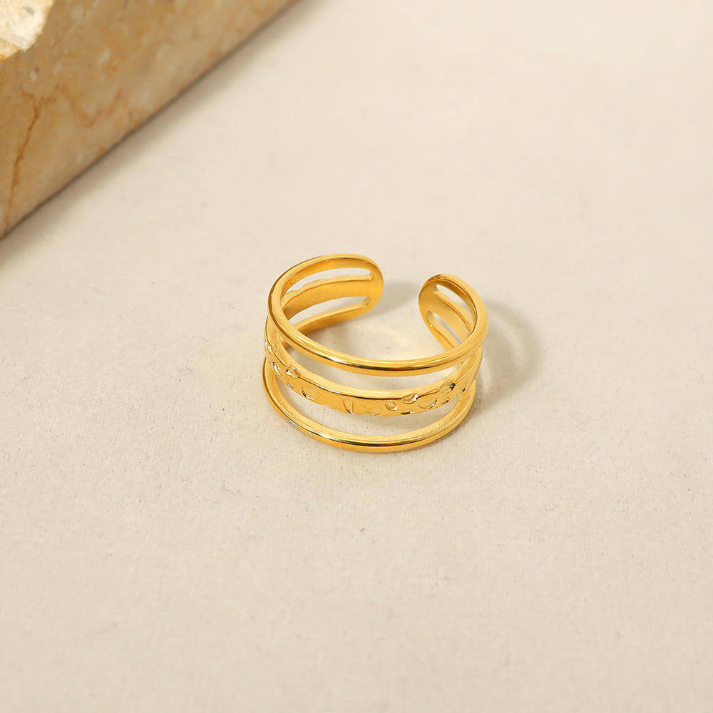 Open FingerStacking Knuckle Ring