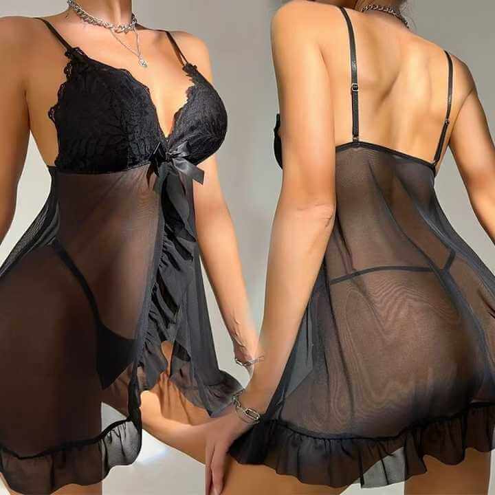 Front Cut Sexy Nighty