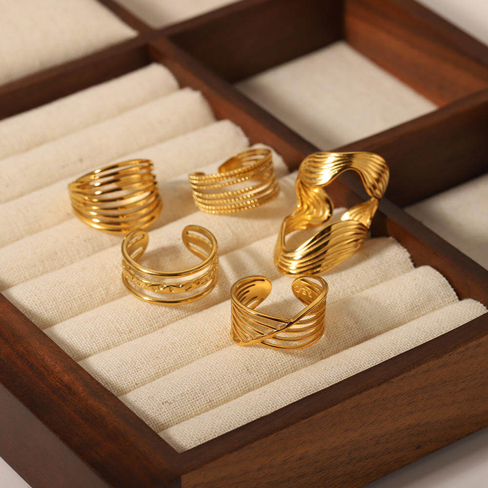 Open FingerStacking Knuckle Ring