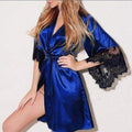 Satin Silk Lace Nightgown